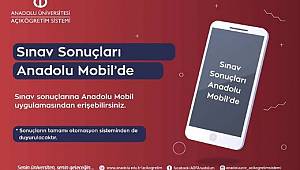 AOF Sınav sonuçları açıklandı!