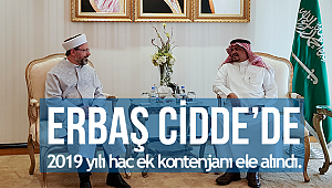 Başkan ERBAŞ Cidde de