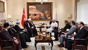 Başkan ERBŞ Ravil Gaynuddin’i kabul etti.