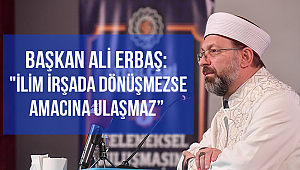 Erbaş Yeşil Cami Mezunları Geleneksel Buluşması’na katıldı. 