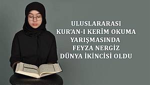 Hafız Feyza Nergiz Dünya İkincisi Oldu.