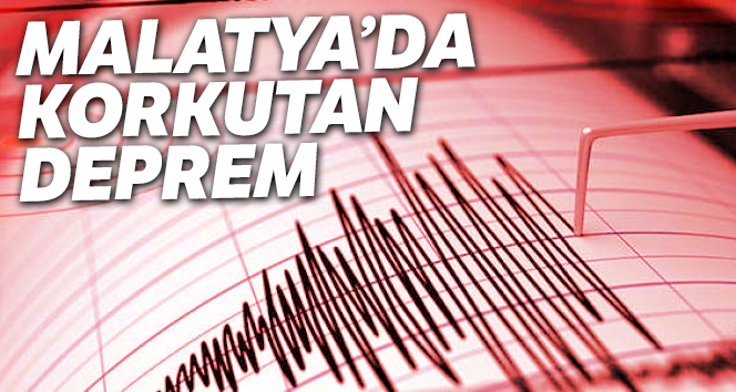 Malatya'da 4,5 büyüklüğünde deprem meydana geldi