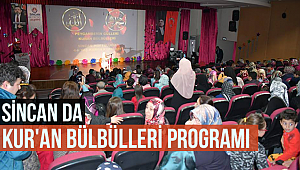 Sincan da Kur'an bülbülleri programı