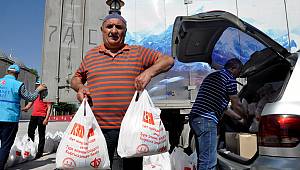 TDV'den Kırgızistan'a gıda yardımı 