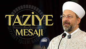 Başkandan Taziye Mesajı