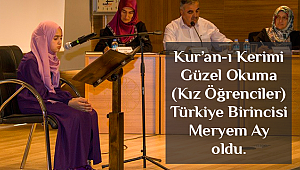 Kur’an-ı Kerim’i Güzel Okumu Türkiye Finali Van’da yapıldı