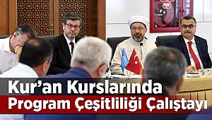 Kur’an Kurslarında Program Çeşitliliği Çalıştayı