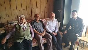 Müftü ORAL dan Şehit ailesine ziyaret