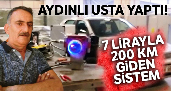 1 litre benzinden 300 litre gaz