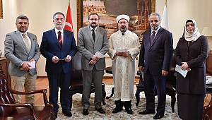 Başkan ve yardımcılarından TDV'ye Kurban Bağışı