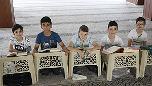 Bursa da Yaz Kur'an kurslarına büyük ilgi