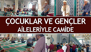Çocuklar ve Gençler Ailece Camide