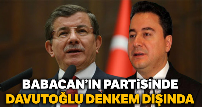 'Davutoğlu denklem dışında'