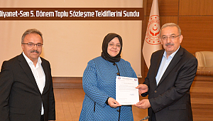 Diyanet-Sen 5. Dönem Toplu Sözleşme Tekliflerini Sundu