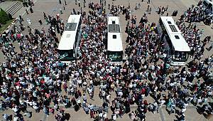 Karabük’te 185 hacı adayı kutsal topraklara uğurlandı