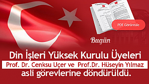 Cenksu Uçer ve Hüseyin Yılmaz görevlerinden alındı
