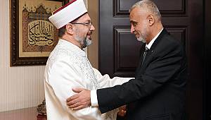 Filistinli heyetten Diyanet’e ziyaret