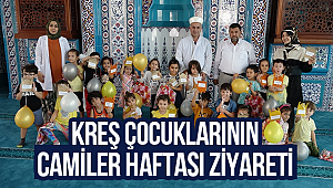 Kreş Çocuklarının Camiler Haftası Ziyareti