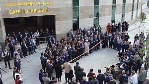 MKÜ'de 7 bin kişilik cami ibadete açıldı