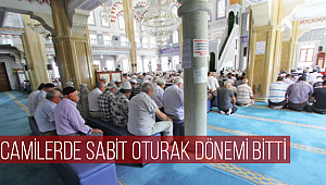 Camilerde sabit oturak dönemi bitti