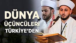 Dünya üçüncüleri Türkiye'den