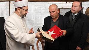 Diyanet İşleri Başkanı Erbaş, Kahramanmaraş da