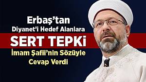 Erbaş, Diyanet'i yıpratmaya çalışanlara sert tepki