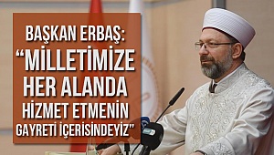 Erbaş, kadın il müftü yardımcıları ve başvaizleri kabul etti. 