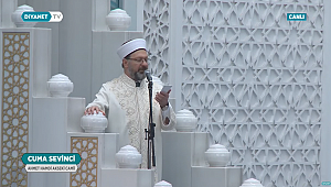 Erbaş Ahmet Hamdi Akseki Camii'nde hutbe irad etti 