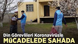 Koronavirüsle mücadelede din görevlileri sahada 
