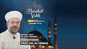 Başkan Erbaş, Diyanet TV’ye konuk olacak