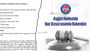 Diyanet-Sen Aygün Hakkında Suç Duyurusunda Bulundu