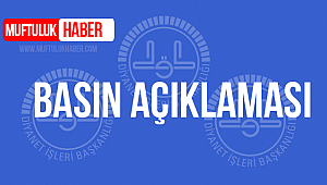 Diyanet'ten Açıklama