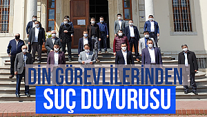 Din görevlilerinden suç duyurusu 