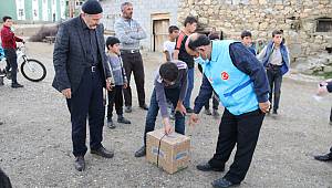 Hizan Müftülüğünden ihtiyaç sahibi Ailelere yardım