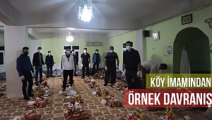  Köy İmamından Örnek Davranış