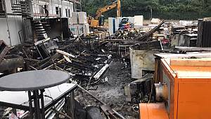 Essen-Frohnhausen Merkez Camii'nde Yangın