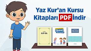 Yaz Kur'an Kursu kitapları (İNDİR)