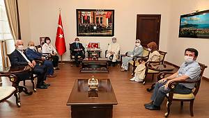 Başkan Erbaş, Vali Sonel’i ziyaret etti