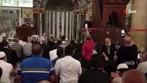 Mescid-i Aksa'da teşrik tekbiri getirildi