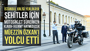 Vali Yerlikaya,Müezzin Özkan’ı Yolcu Etti