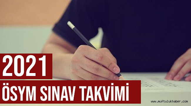 Ösym Sınav Takvimi 2021 : ÖSYM sınav takvimi 2021: YKS, DGS, ALES, KPSS sınav ... / Ölçme seçme ve yerleştirme merkezi (ösym) tarafından yapılan sınav takvimi yayınlandı.