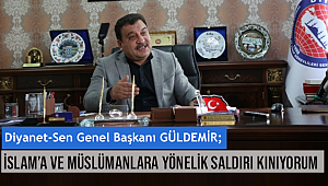 Diyanet-Senden Kınama