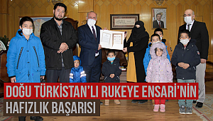 Doğu Türkistan’lı Rukeye Ensari’nin Hafızlık Başarısı