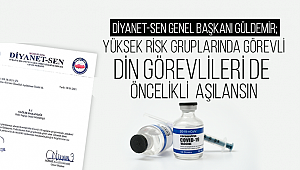 Güldemir;Din Görevlileri de Öncelikli Aşılansın