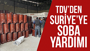 TDV’den Suriye’ye soba yardımı