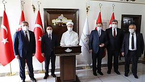 Erbaş, Afyonkarahisar’da ziyaretlerde bulundu