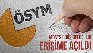 2021-DİB-MBSTS Giriş Belgeleri Erişime Açıldı