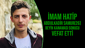 Genç İmam Vefat etti.