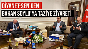 İçişleri Bakanı Soylu'ya Taziye Ziyareti